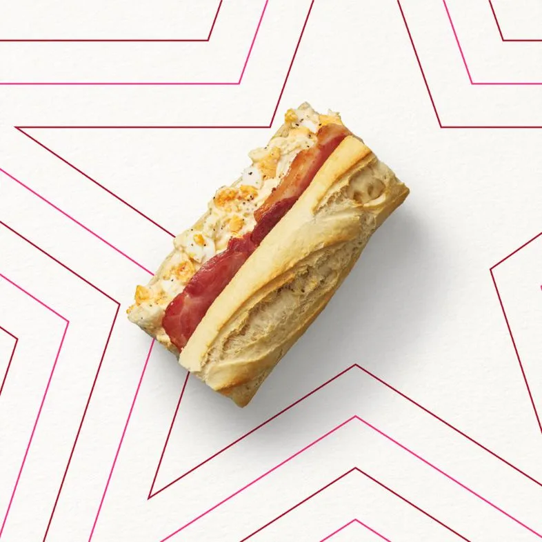 Bacon & Egg Mayo Baguette